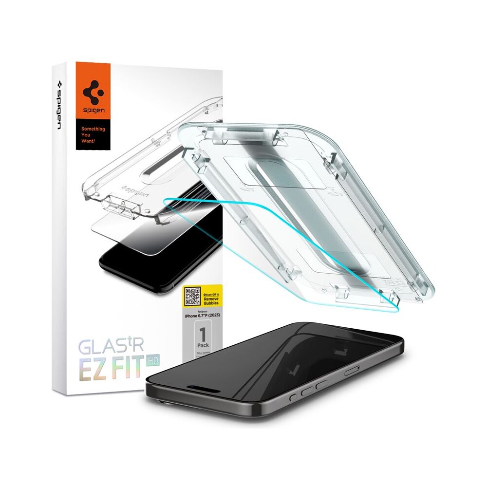 Spigen-Glass-tR-EZ-Fit-HD-tvrzene-sklo-iPhone-15-Pro-Max-cire