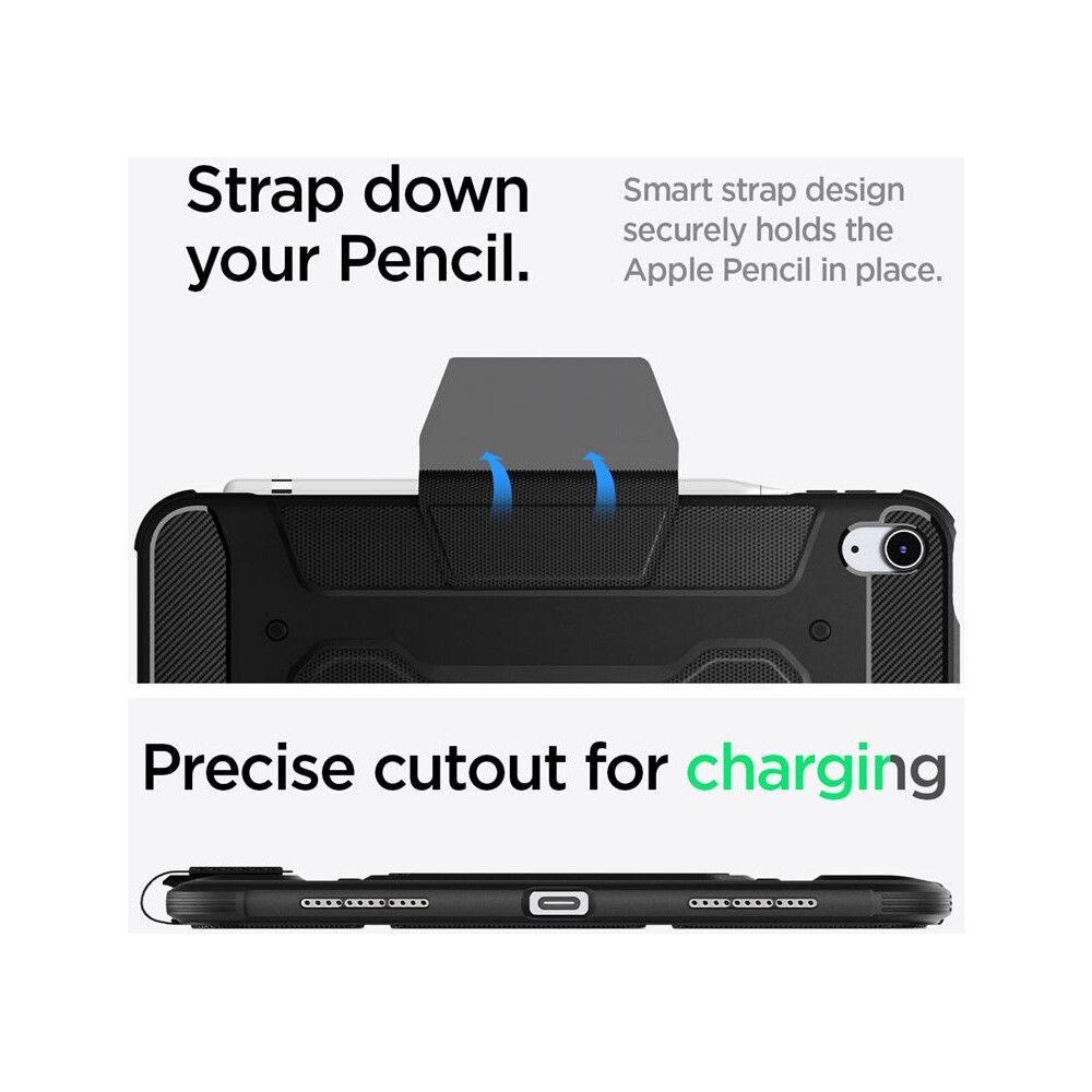 Spigen-Rugged-Armor-Pro-pouzdro-iPad-10-9-2022-iPad-11-2025-cerne