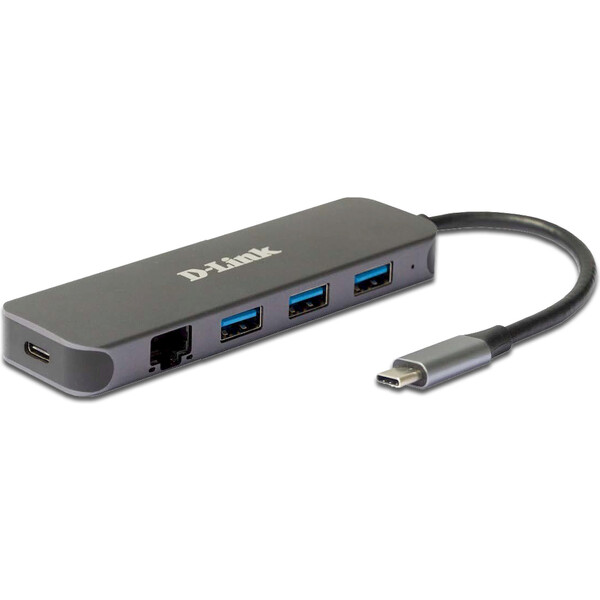 D-Link-5v1-USB-C-Hub-PD-60W-antracitovy