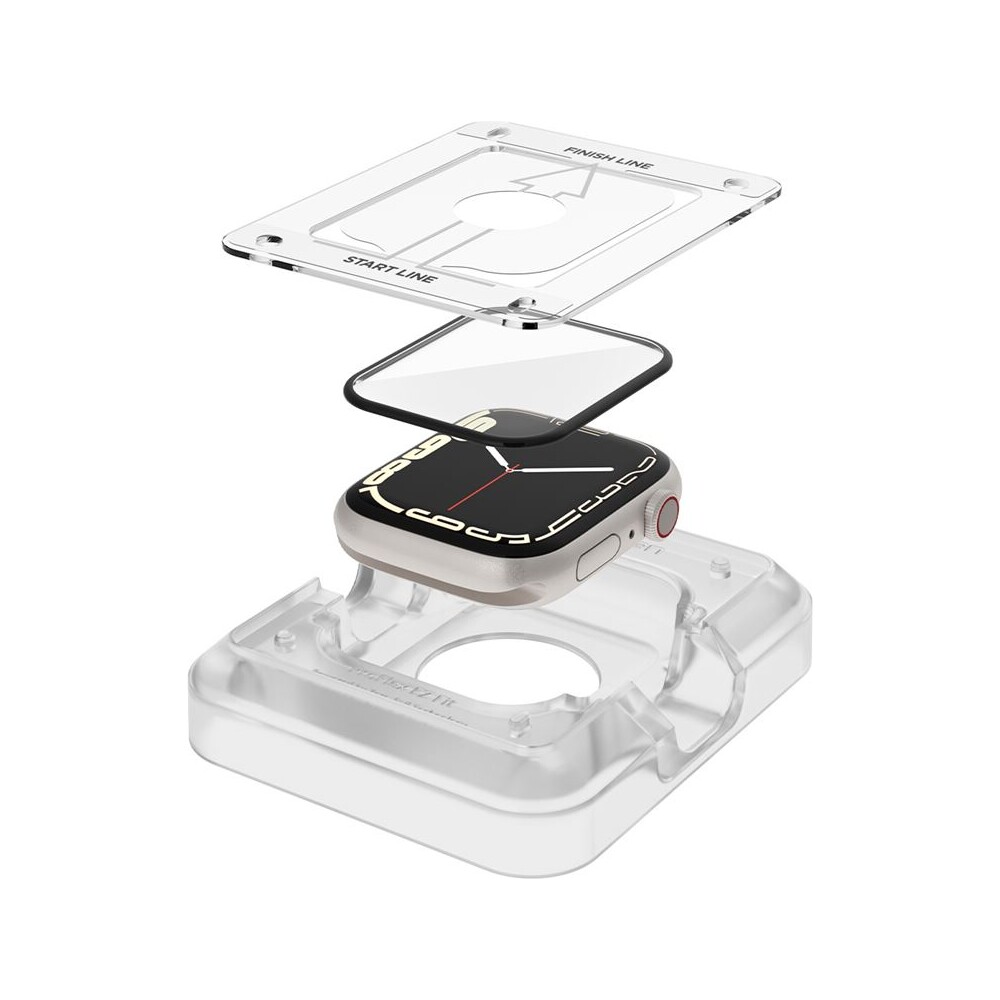 Spigen-ProFlex-EZ-Fit-2-Pack-sklo-Apple-Watch-9-8-7-45mm-