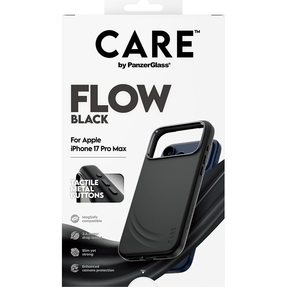 PanzerGlass-CARE-Flow-kryt-s-MagSafe-Apple-iPhone-17-Pro-Max-cerny