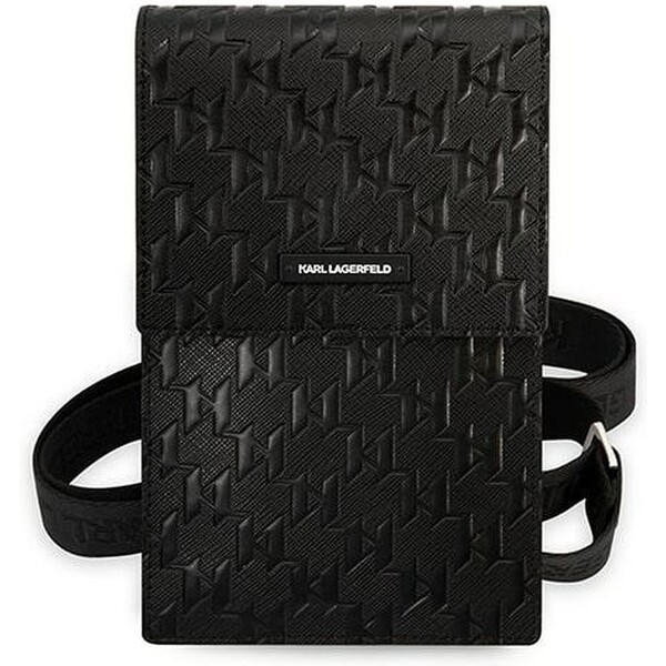 Karl-Lagerfeld-Monogram-Wallet-Bag-pouzdro-cerne