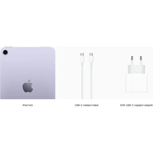Apple iPad mini 64GB Wi-Fi + Cellular fialový (2021) - Tablety - Obrázek WLS5300401