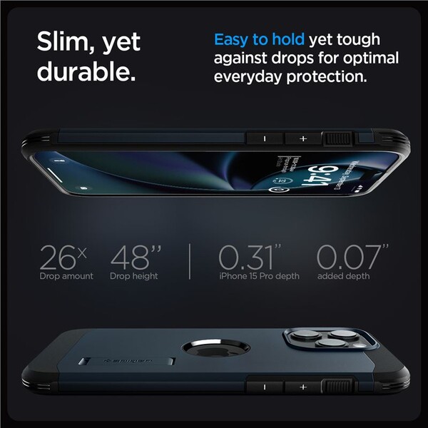 Spigen-Tough-Armor-MagFit-kryt-iPhone-15-Pro-Max-modry