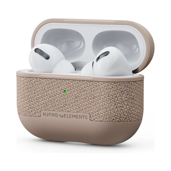 NJORD Fabric pouzdro AirPods Pro 1/2 Pink Sand - Pouzdra - Obrázek WPC0000L01