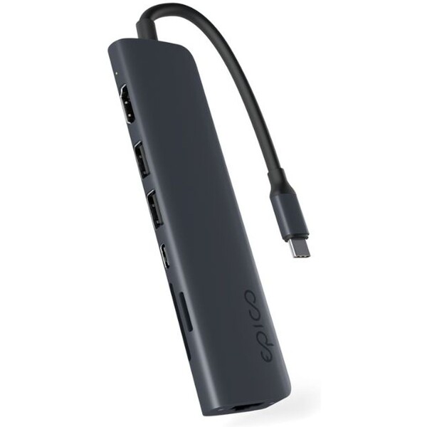 iWant-by-Epico-7v1-multimedialni-hub-8K-s-USB-C-temne-inkoustovy