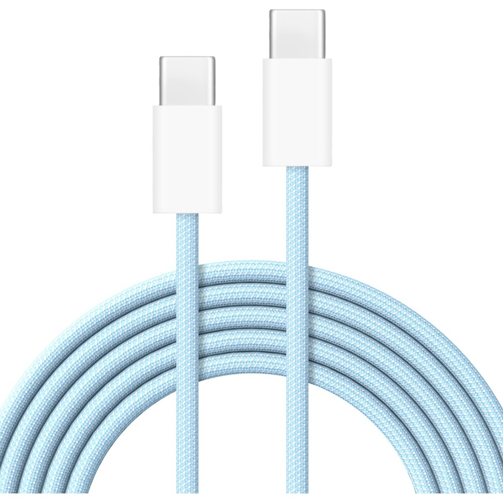 Cubenest-Braided-USB-C-USB-C-napajeci-kabel-60W-1m-barevne-4ks