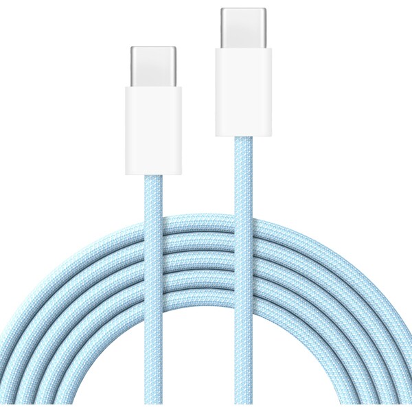 Cubenest-Braided-USB-C-USB-C-napajeci-kabel-60W-1m-barevne-4ks