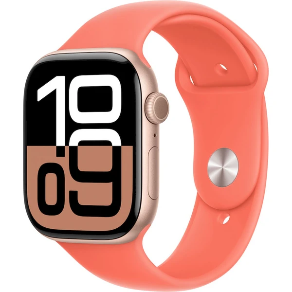 Apple Watch 49/46/45/44mm mandarinkový sportovní řemínek M/L - Řemínky - Hlavní obrázek