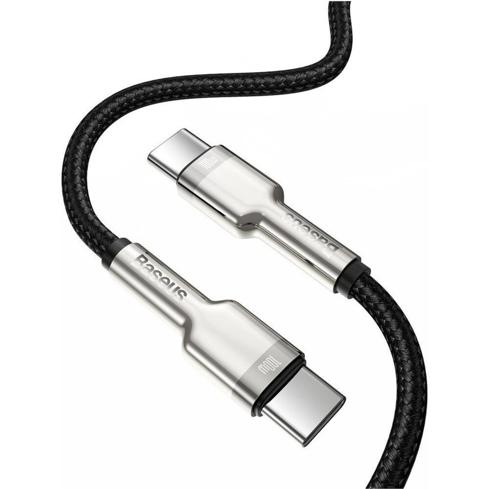 Baseus-Cafule-USB-C-USB-C-napajeci-kabel-100W-2m-cerny