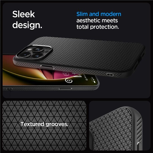 Spigen-Liquid-Air-kryt-iPhone-15-Pro-Max-matne-cerny