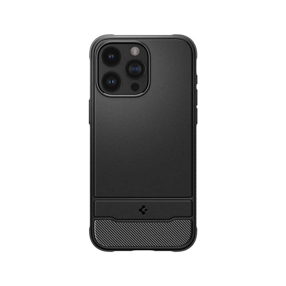 Spigen-Rugged-Armor-MagFit-iPhone-15-Pro-Max-matne-cerny