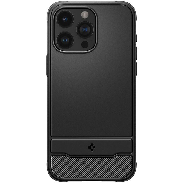 Spigen-Rugged-Armor-MagFit-iPhone-15-Pro-Max-matne-cerny