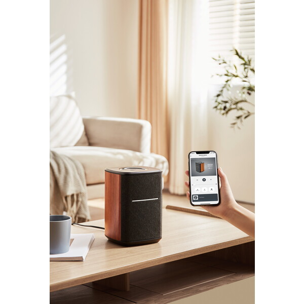 EDIFIER-MS50A-Smart-Wifi-reproduktor-hnedy