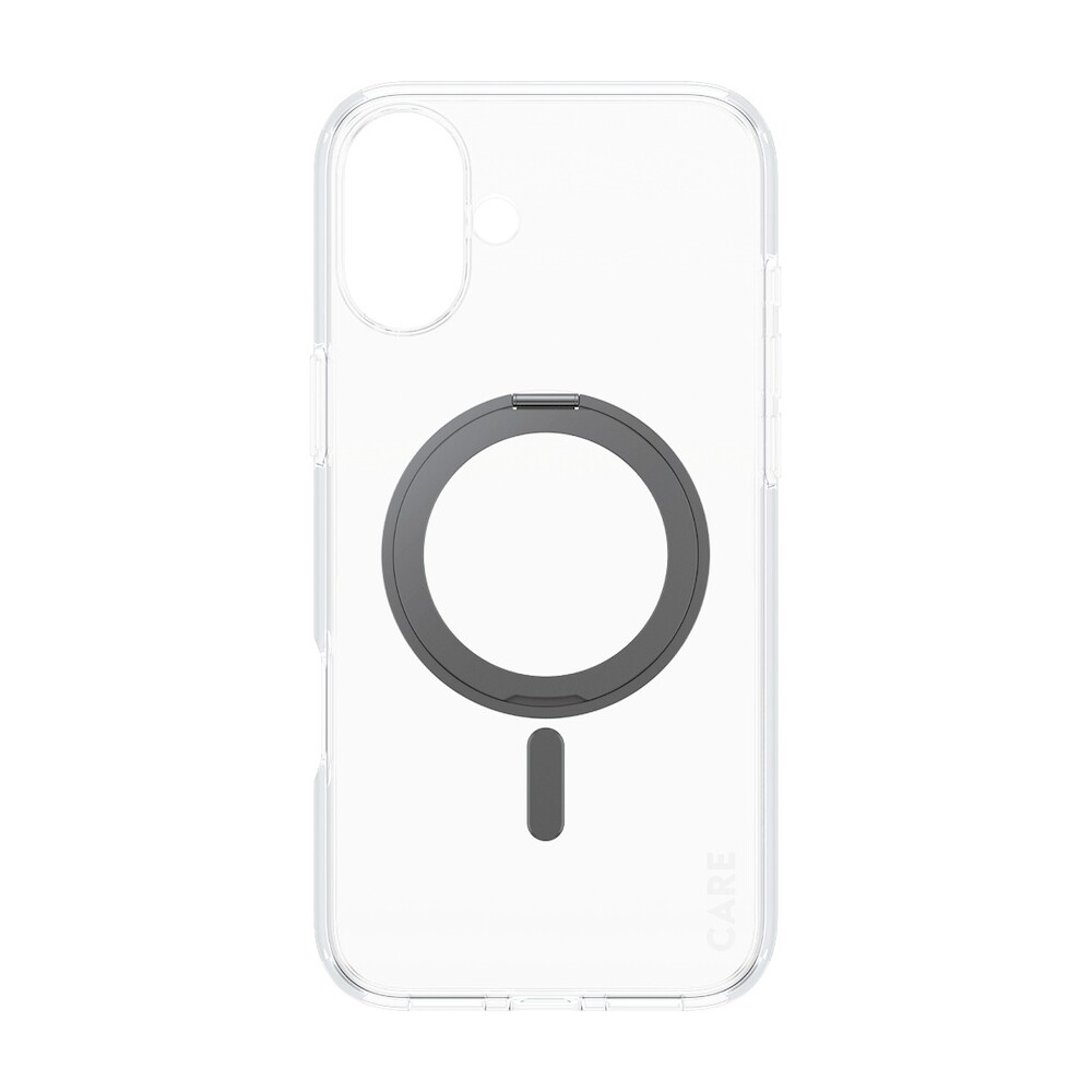 PanzerGlass-CARE-kryt-Apple-iPhone-16-Plus-MagSafe-KickStand-ciry-cerny