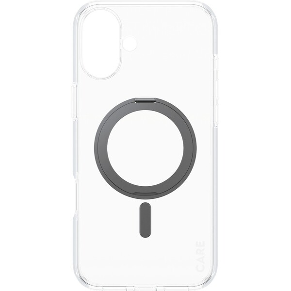 PanzerGlass-CARE-kryt-Apple-iPhone-16-Plus-MagSafe-KickStand-ciry-cerny