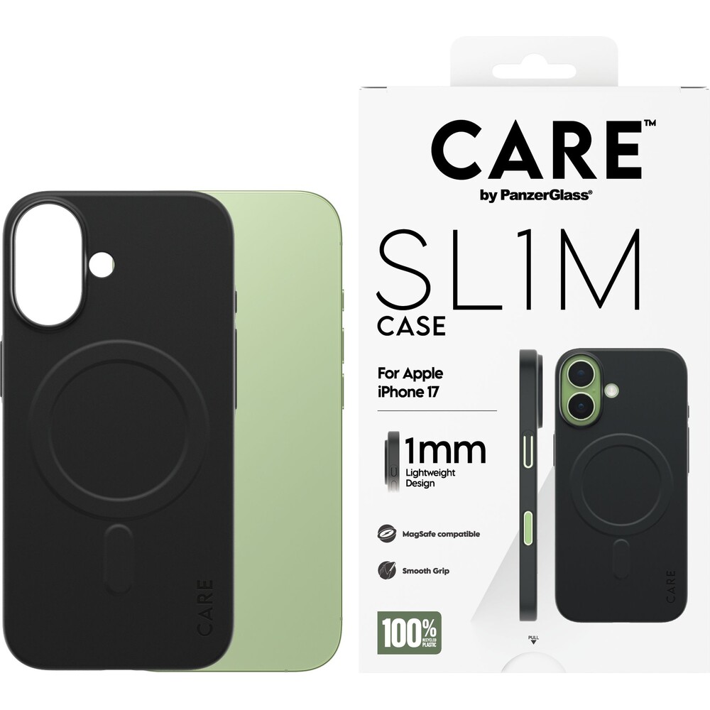 PanzerGlass-CARE-SL1M-1mm-MagSafe-kryt-Apple-iPhone-17-cerny