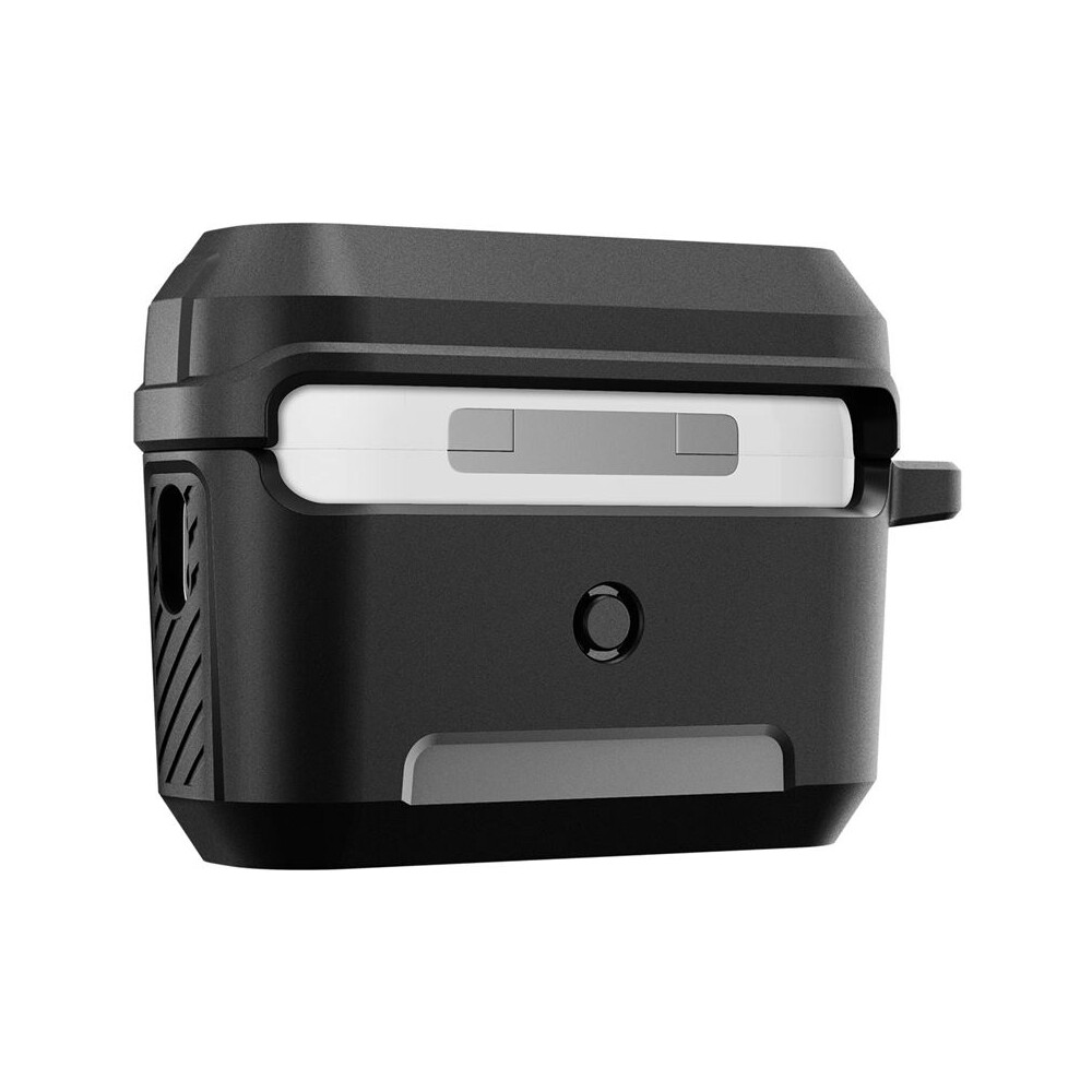 Spigen-Lock-Fit-odolne-pouzdro-Apple-AirPods-Pro-2-Gen-matne-cerne