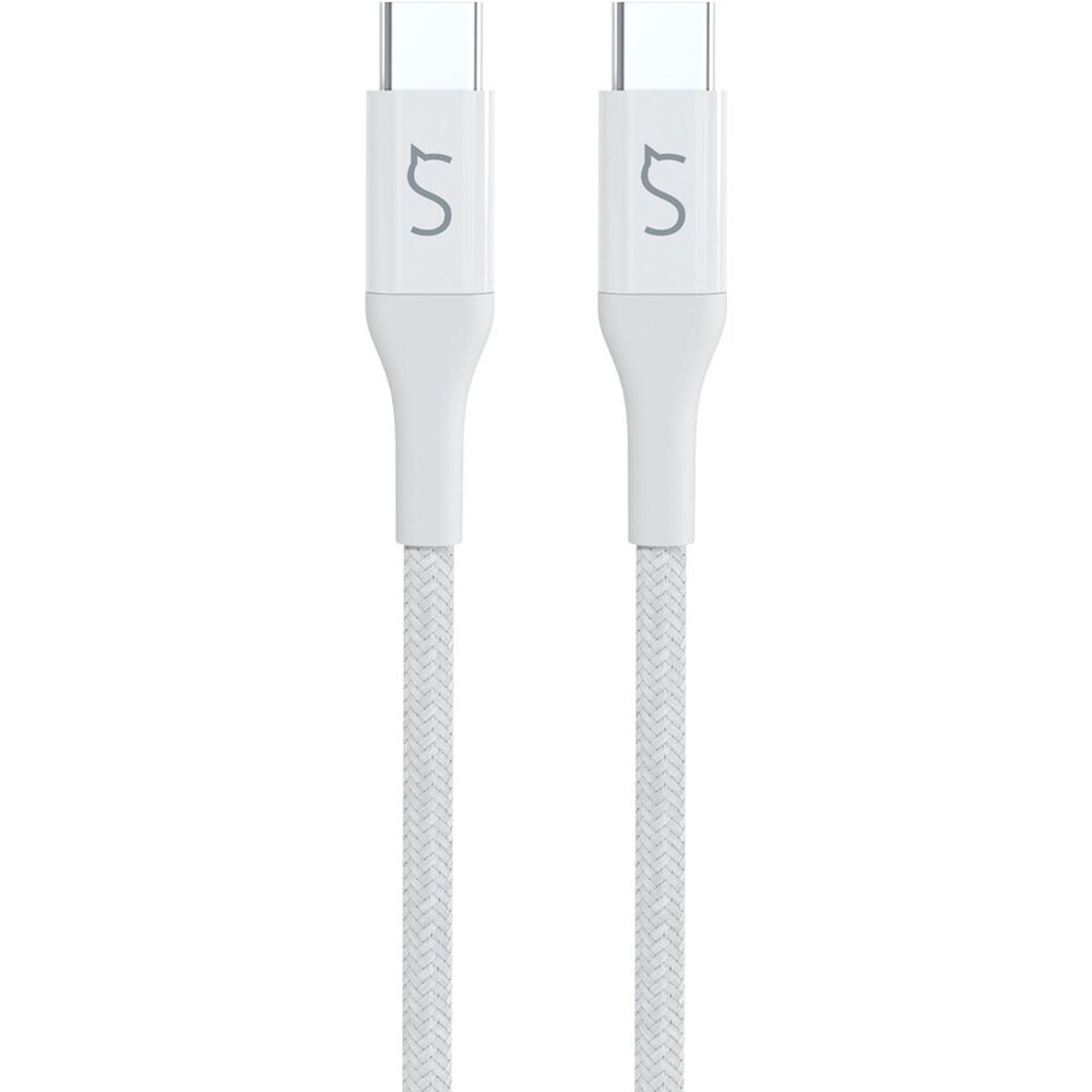 iWant-Power-Delivery-USB-C-USB-C-pleteny-kabel-100W-2m-bily