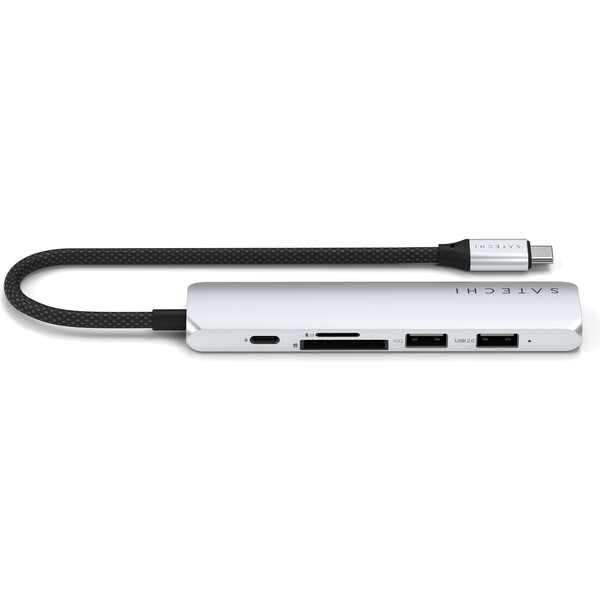 Satechi-6v1-USB-C-Slim-viceportovy-adapter-stribrny