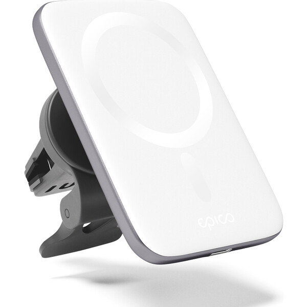 EPICO-Ultrathin-Wireless-Car-Charger-s-MagSafe-stribrna-bila