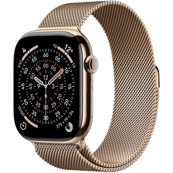 Apple-Watch-Series-11-Cellular-46mm-Zlaty-titan-se-zlatym-milanskym-tahem-M-L