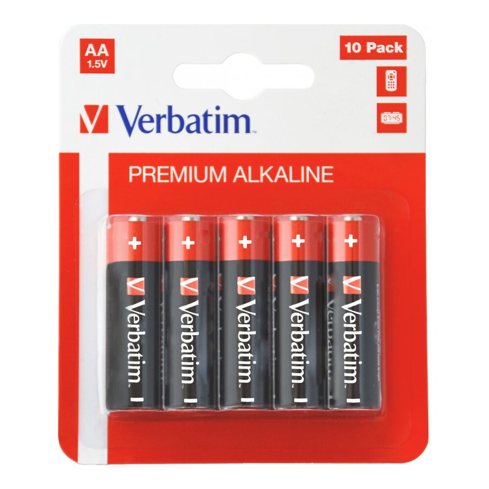 Verbatim-AA-alkalicke-baterie-LR6-10x