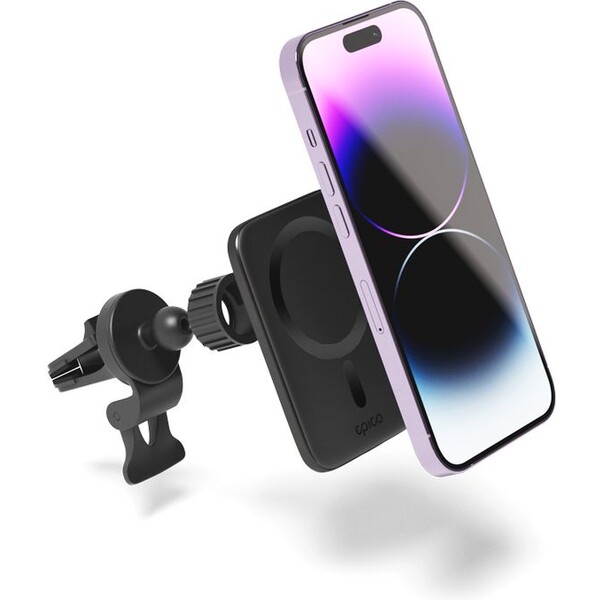 Epico-Ultrathin-bezdratova-nabijecka-do-auta-s-MagSafe-cerna