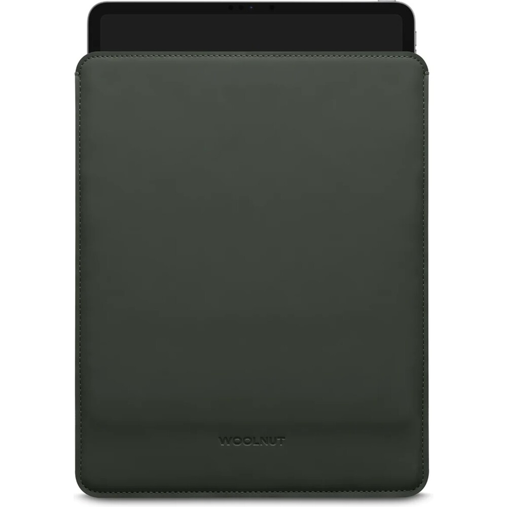 Woolnut-Matte-PU-Sleeve-pouzdro-iPad-Pro-12-9-iPad-Pro-13-iPad-Air-13-tmave-zelene