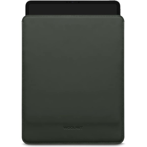 Woolnut-Matte-PU-Sleeve-pouzdro-iPad-Pro-12-9-iPad-Pro-13-iPad-Air-13-tmave-zelene