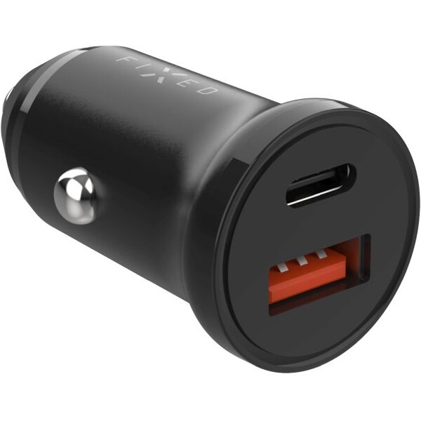 FIXED-autonabijecka-s-USB-C-a-USB-vystupem-a-podporou-PD-20W-cerna