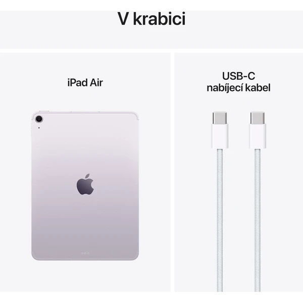 Apple iPad Air 11" 128GB Wi-Fi + Cellular fialový (2025) - Tablety - Obrázek X8RC000K01
