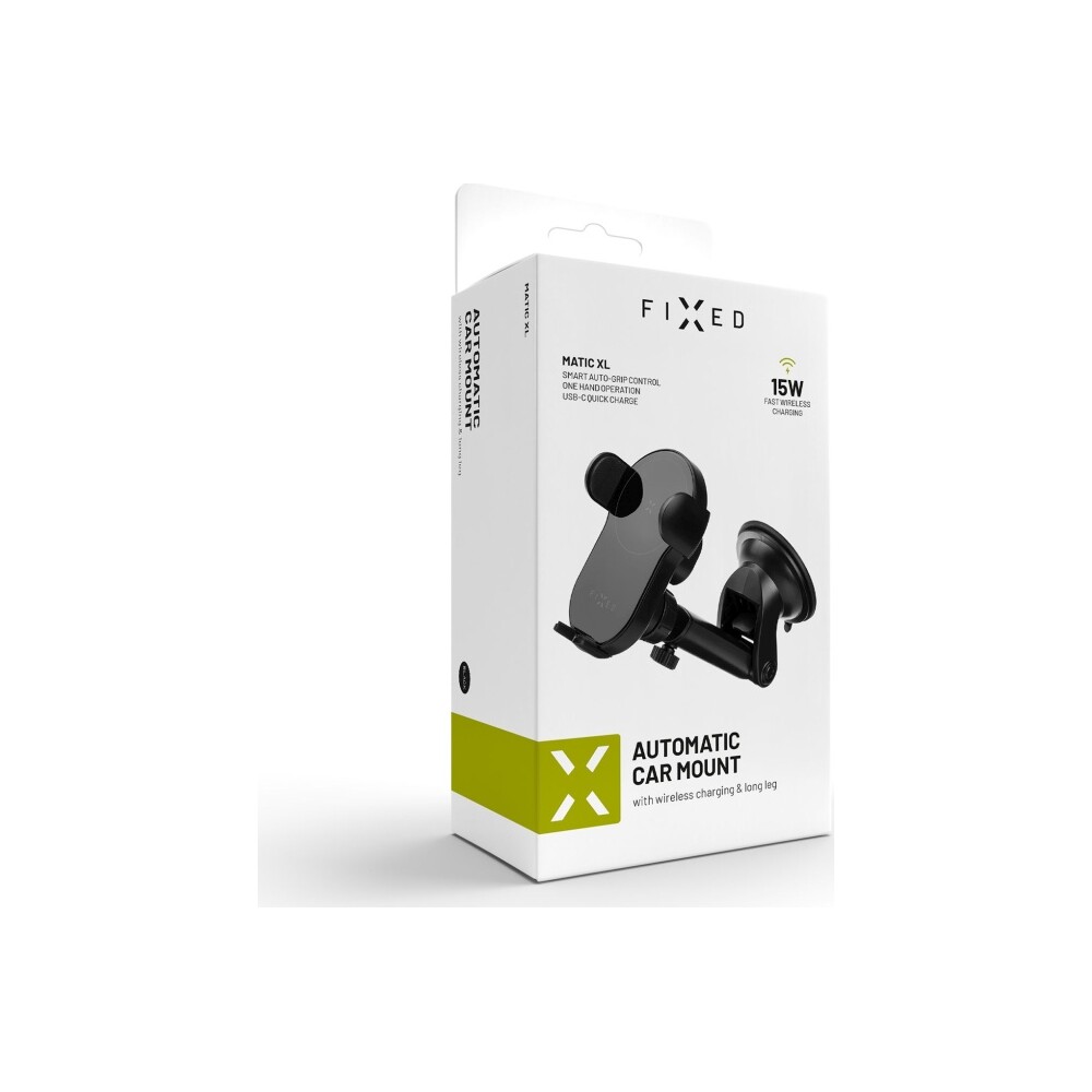 FIXED-Matic-XL-drzak-do-auta-s-bezdratovym-nabijenim-cerny