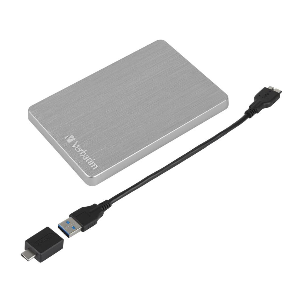 VERBATIM-Store-n-Go-HDD-1TB-USB-3-2-USB-C-Gen-1-ALU-Slim-stribrny
