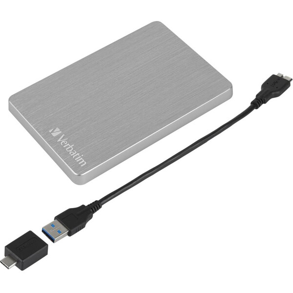 VERBATIM-Store-n-Go-HDD-1TB-USB-3-2-USB-C-Gen-1-ALU-Slim-stribrny