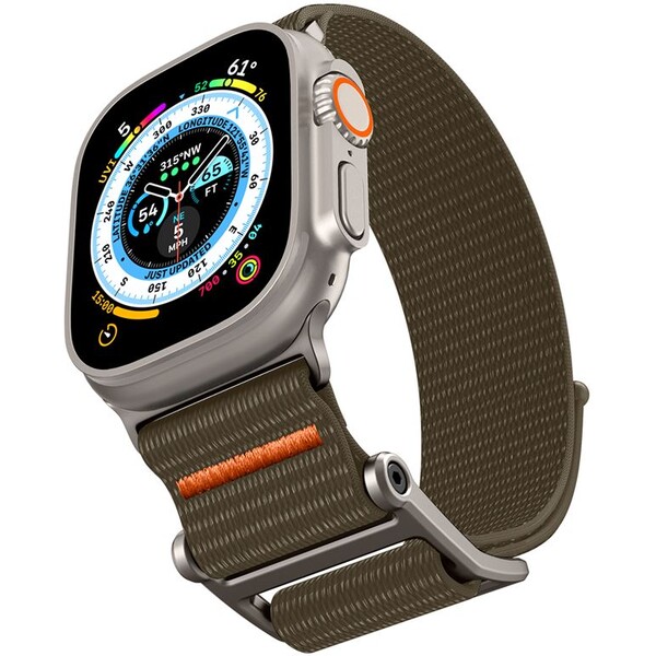 Spigen-DuraPro-Flex-Ultra-reminek-Apple-Watch-49-46-45-44-42mm-zeleny