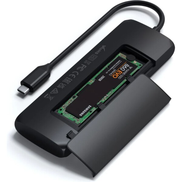 Satechi-Aluminium-USB-C-Hybrid-Multiport-adapter-cerny