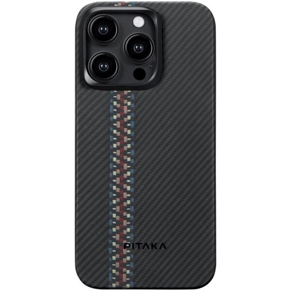 Pitaka Fusion Weaving MagEZ 4 600D Rhapsody iPhone 15 Pro - Phone