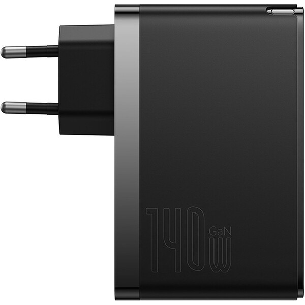 Baseus-GaN5-Pro-rychlonabijecka-140W-2x-USB-C-1x-USB-cerna