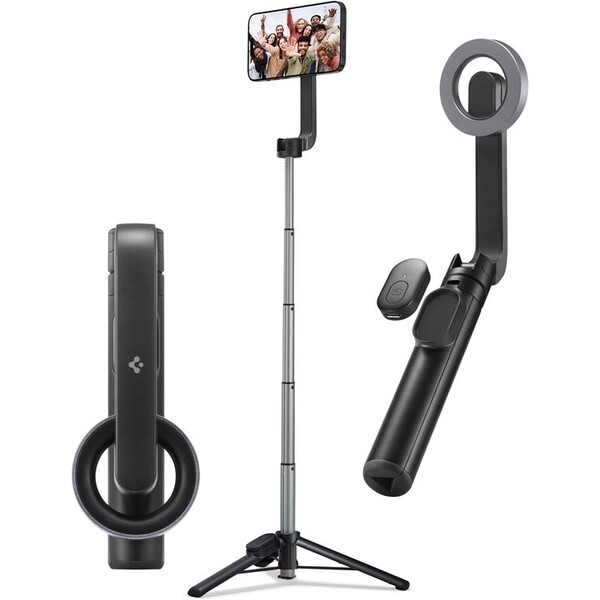 Spigen-MagSafe-Tripod-Selfie-Stick-cerna