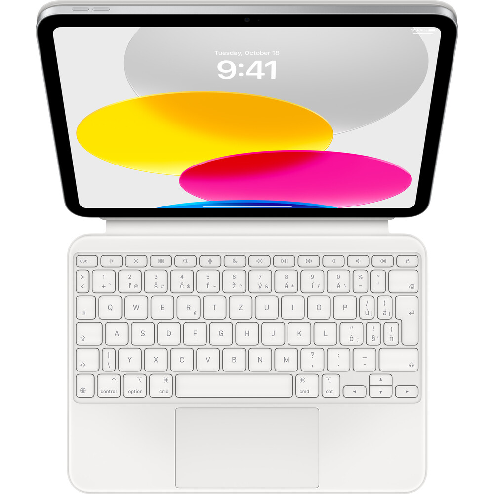 Apple-iPad-11-generace-Magic-Keyboard-Folio-klavesnice-SK-bila