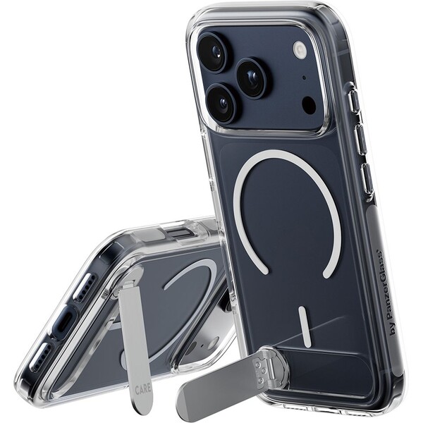PanzerGlass-CARE-Kickstand-kryt-s-MagSafe-Apple-iPhone-17-Pro-stribrny-bily