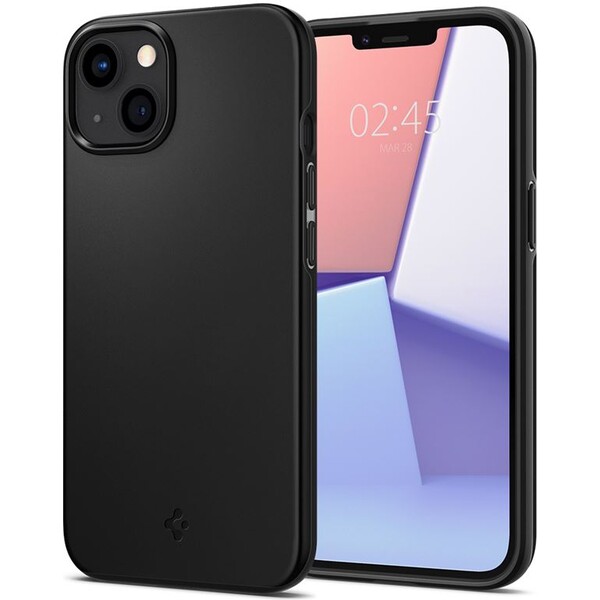 Spigen-Thin-Fit-kryt-iPhone-13-cerny