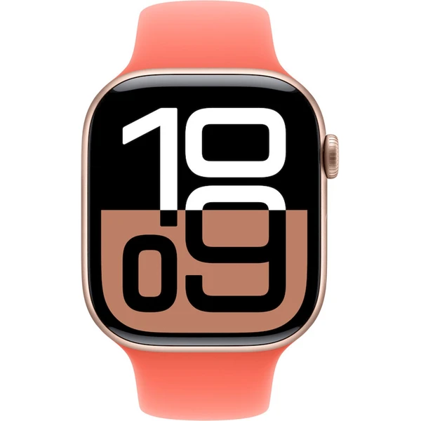 Apple Watch 49/46/45/44mm mandarinkový sportovní řemínek M/L - Řemínky - Obrázek XSSC000P01