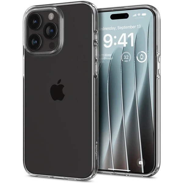 Spigen Crystal Flex kryt iPhone 15 Pro Max čirý - Pouzdra - Hlavní obrázek