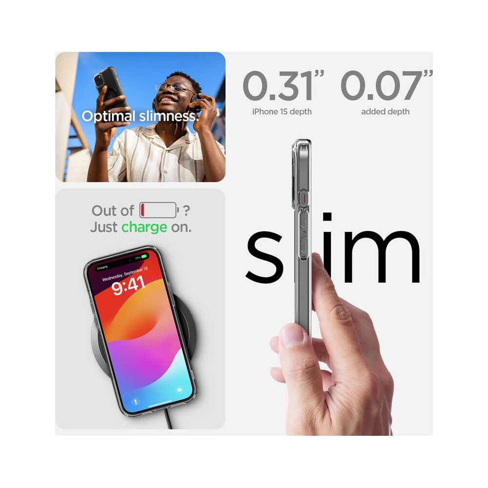 Spigen-Ultra-Hybrid-MagFit-kryt-iPhone-15-cerny