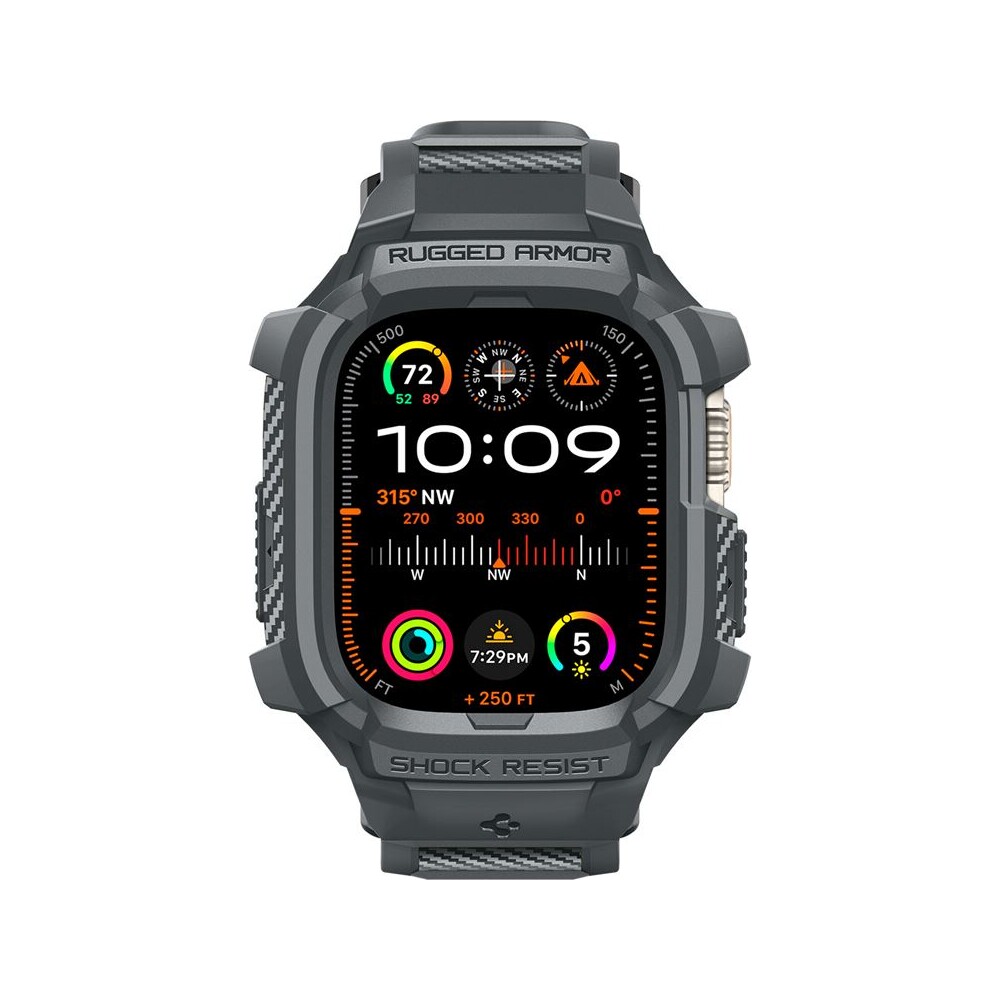 Spigen-Rugged-Armor-Pro-reminek-s-pouzdrem-Apple-Watch-Ultra-3-2-1-49mm-sedy