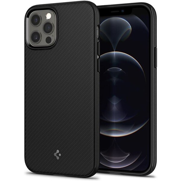 Spigen-MagArmor-magneticky-kryt-Apple-iPhone-12-12-Pro-cerny