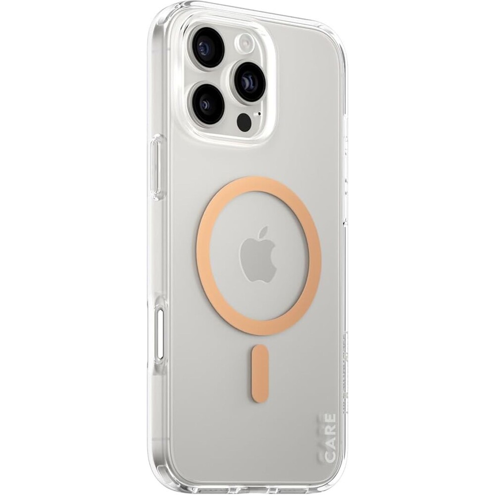 PanzerGlass-CARE-kryt-Apple-iPhone-16-Pro-Max-MagSafe-Urban-Combat-ciry-broskvovy