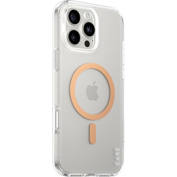 PanzerGlass-CARE-kryt-Apple-iPhone-16-Pro-Max-MagSafe-Urban-Combat-ciry-broskvovy